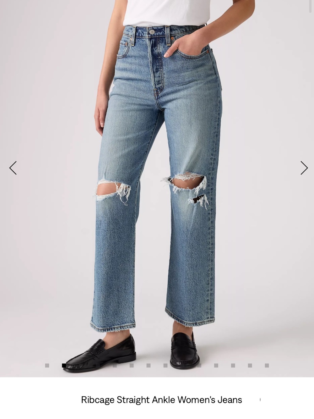 Levi’s Ribcage Straight Ankle Women's Jeans